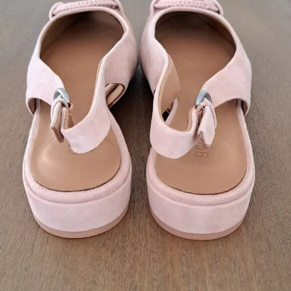 Gentle Souls by Kenneth Cole Athena Slip On Slingback Flats - Blush - Size: 8.5 - Picture 4 of 9